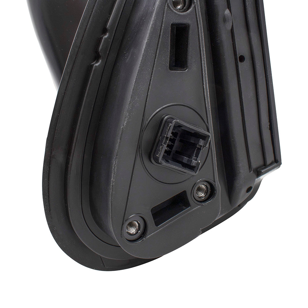 Brock Replacement Passengers Power Side View Mirror Compatible with 1997-2001 CR-V SUV 76200-S10-A01