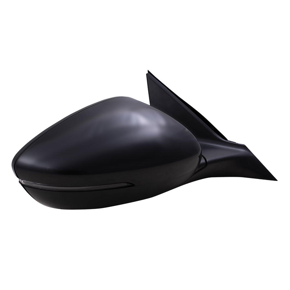 Brock Replacement Set Driver and Passenger Power Side Mirrors Heated Signal Blind Spot Detection Compatible with 2018-2020 Accord 2018-2019 Accord Hybrid