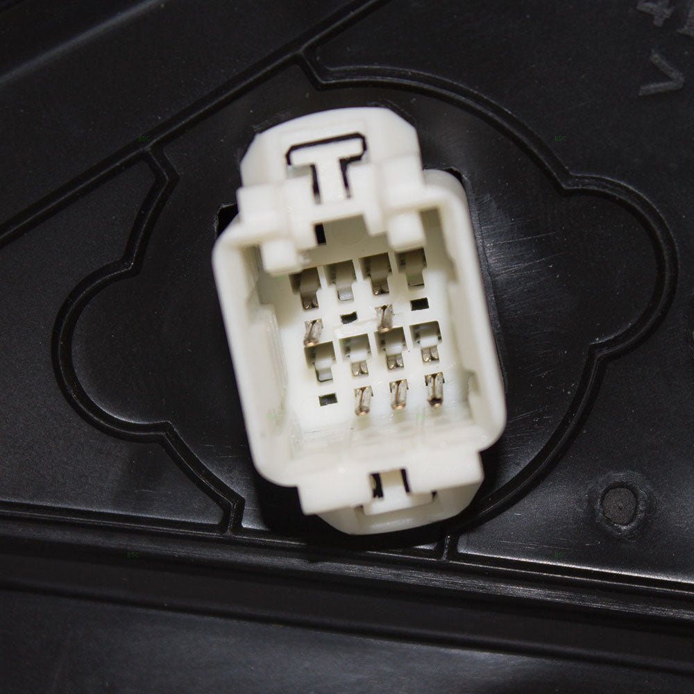 Brock Replacement Drivers Power Side View Mirror Heated Compatible with 2008-2012 Accord Sedan 76258TA5A11