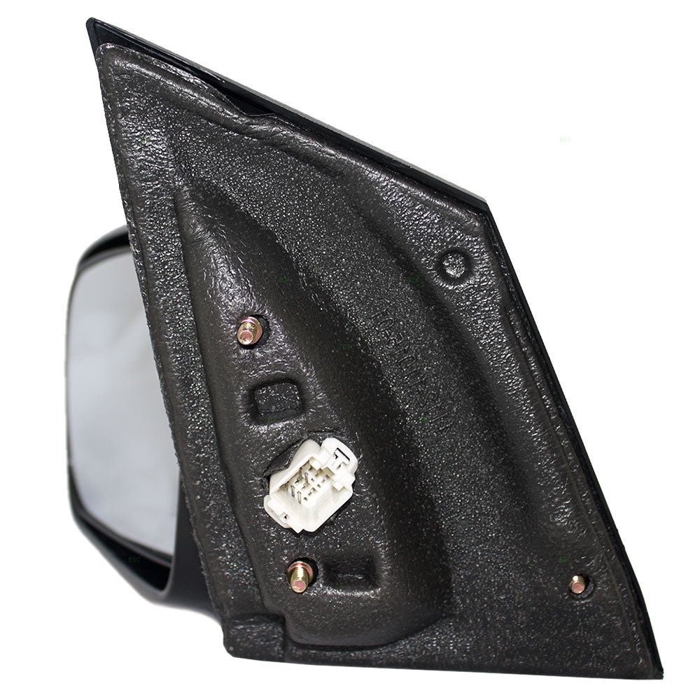 Brock Replacement Drivers Power Side View Mirror Heated Compatible with Civic Coupe 76250-SVA-C21ZD