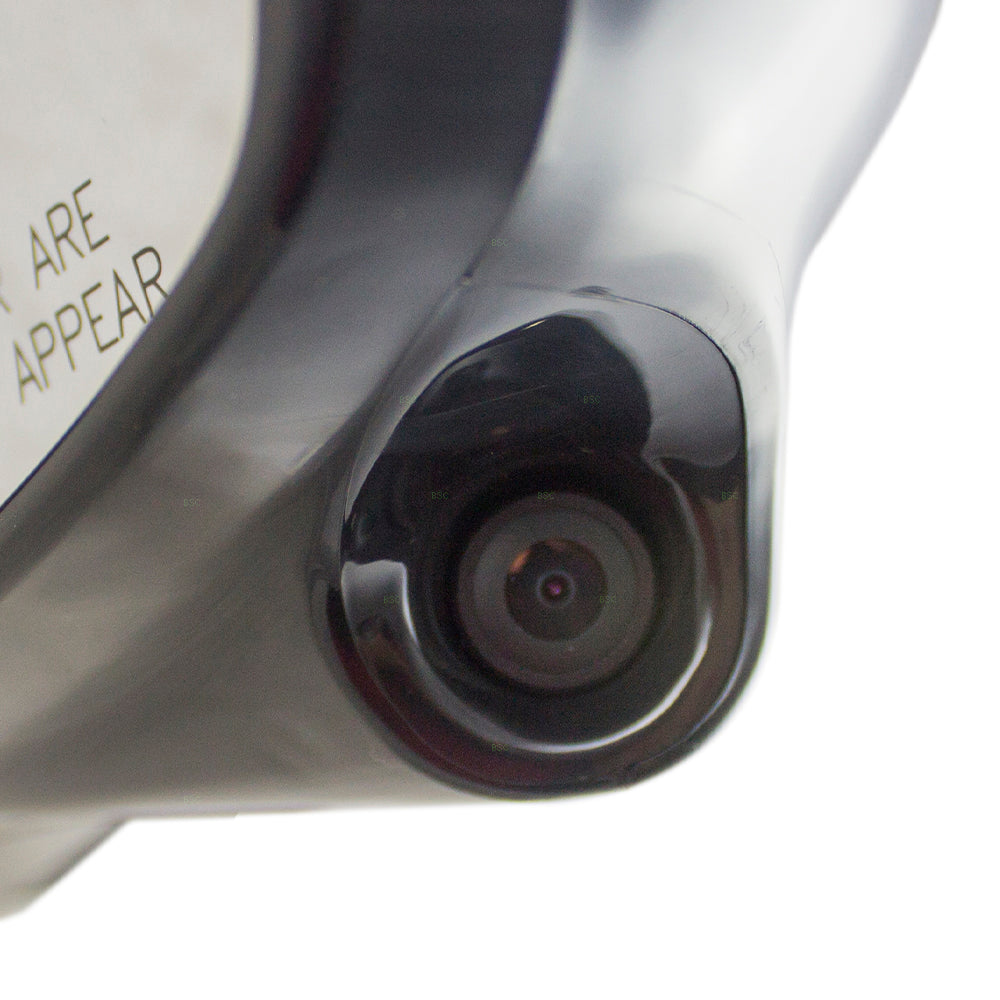 Brock Replacement Passengers Power Side View Mirror Heated Signal w/ Camera Compatible with 13-17 Accord 76200T2GA42ZC