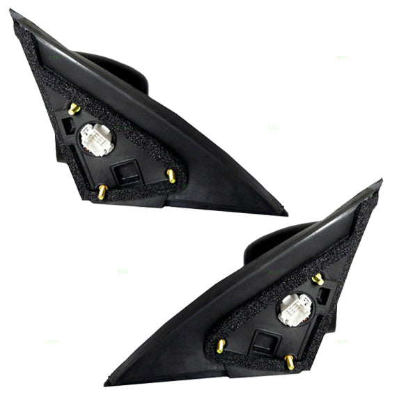 Brock Replacement Driver and Passenger Power Side View Mirrors Ready-to-Paint Compatible with 2003-2007 Accord Sedan 76250SDAA13ZA 76200SDAA13ZA