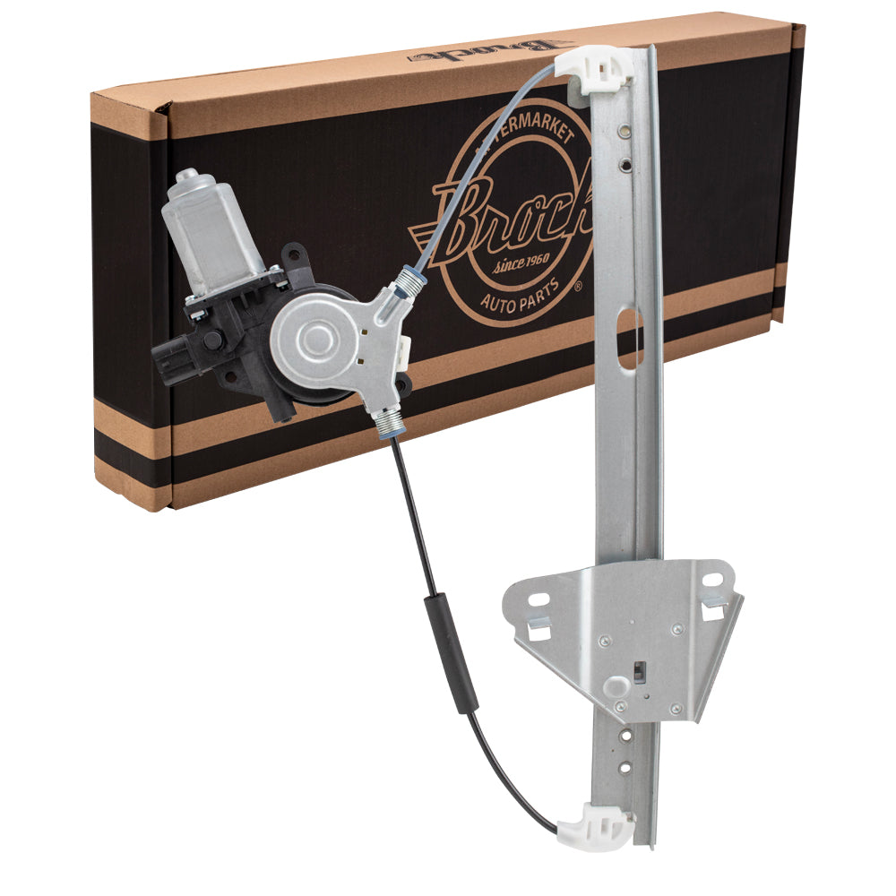 Brock Replacement Power Window Regulator with Motor Compatible with 20