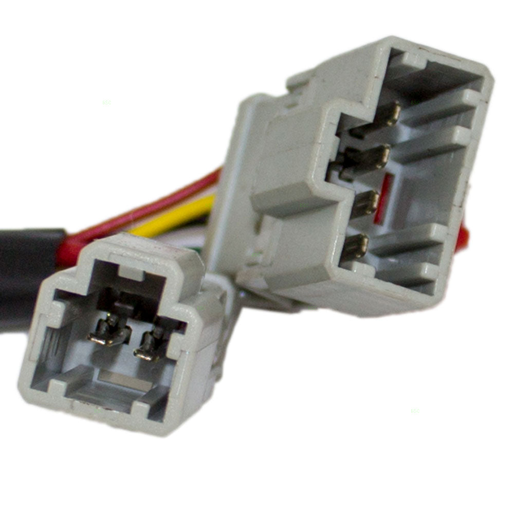 Brock Replacement Drivers Front Power Window Lift Regulator with Motor Assembly Compatible with 03-04 Van 72250S0XA52