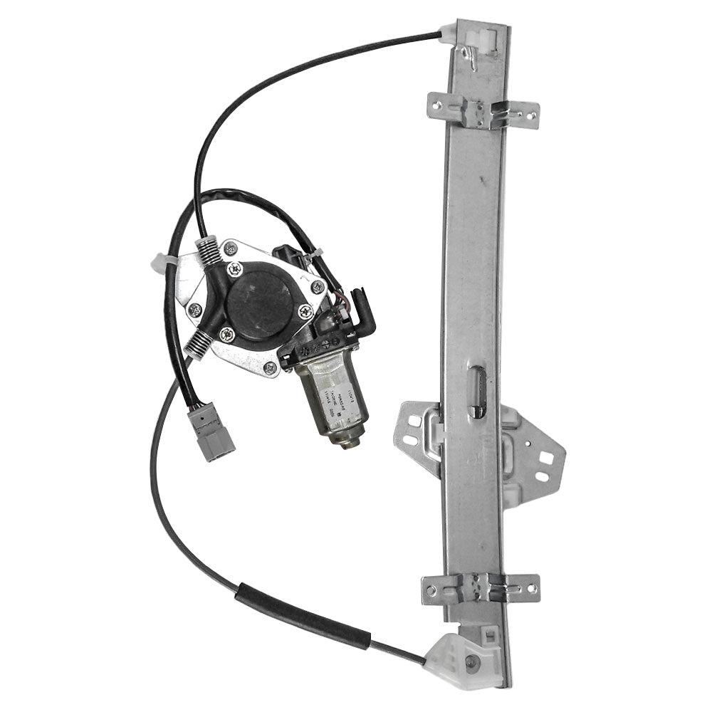 Brock Replacement Drivers Front Power Window Lift Regulator with Motor Assembly Compatible with 01-05 Civic 72250S5PA02(01)