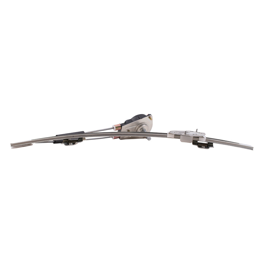 Brock Replacement Front Passengers Manual Window Lift Regulator Compatible with 96-00 Civic 72210S04013