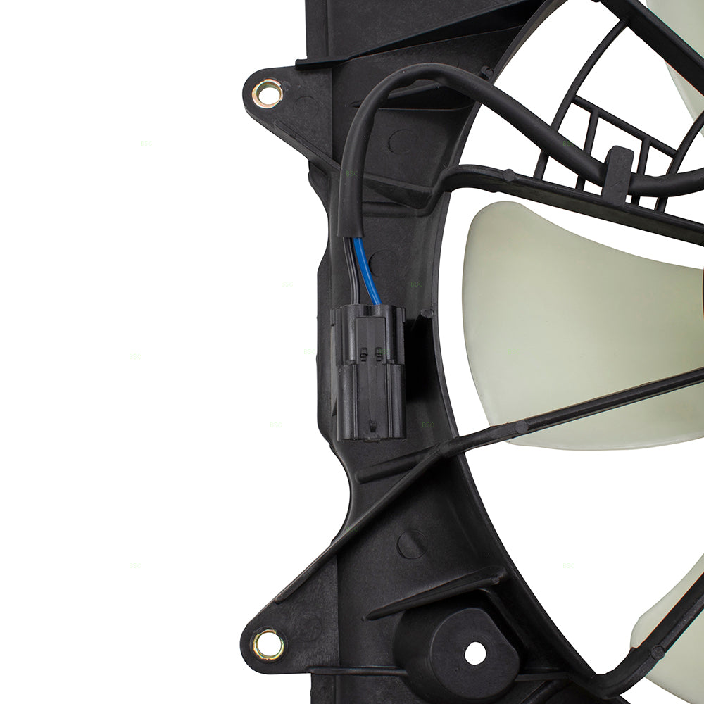 Brock Replacement Radiator Cooling Fan Assembly Compatible with 2010 2011 CR-V