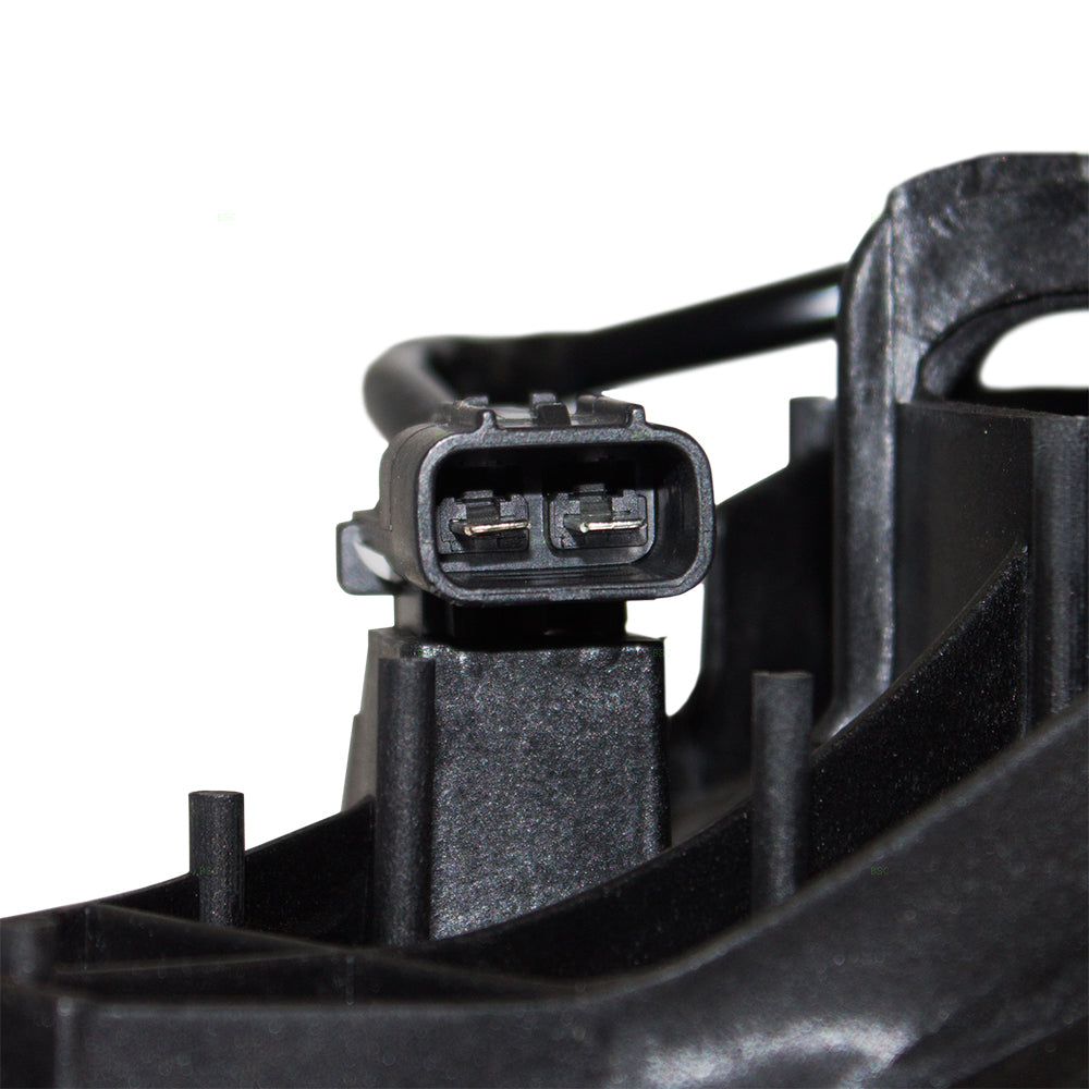 Fits 13-16 Honda Accord 2.4L 3.5L Drivers Densor Type Radiator Fan Assembly