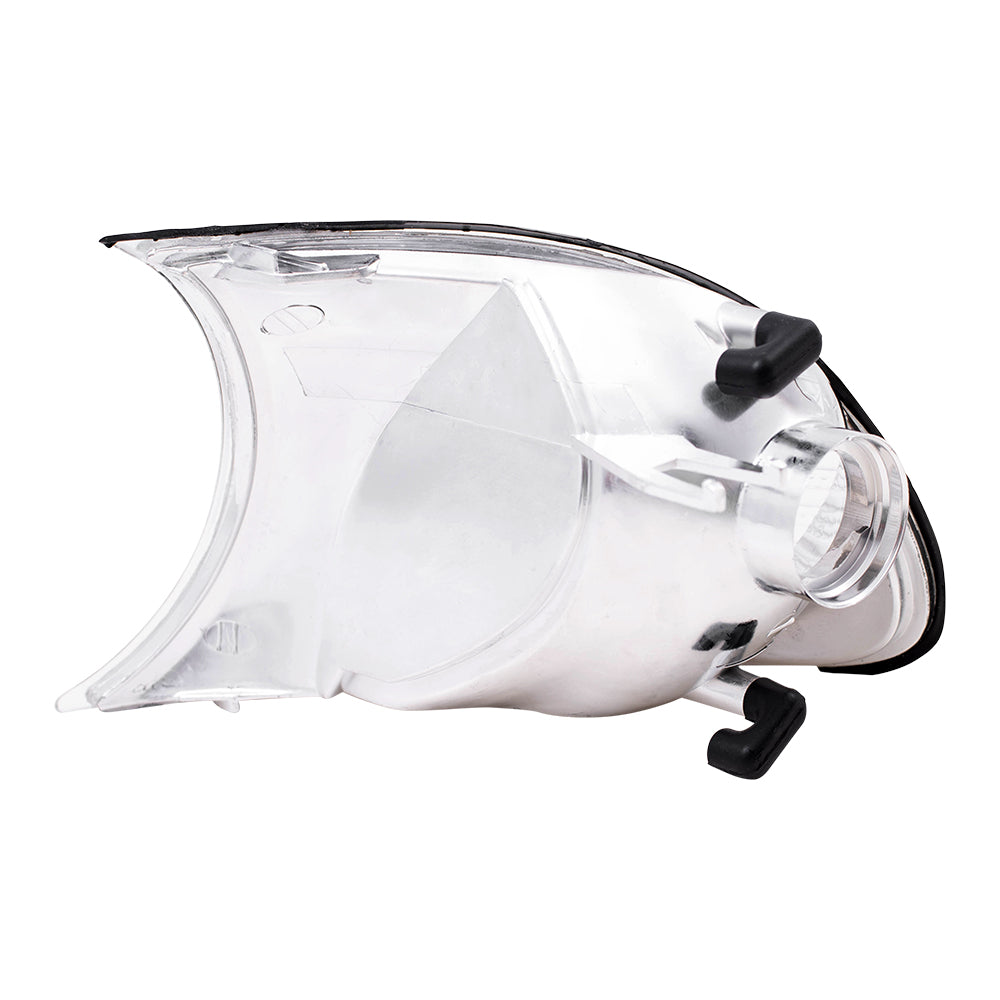 Brock Replacement Passengers Park Signal Corner Marker Light Lamp Lens Compatible with 2002-2003 3 Series Coupe Convertible 2002-2006 M3 63137165858