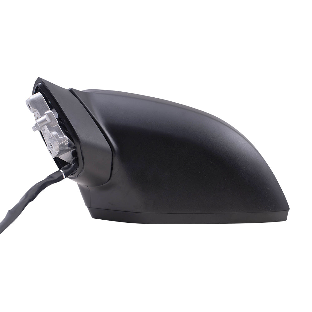 Brock Replacement Driver Side Power Mirror w/ Heat Signal Lane Daparture Warning Compatible with 17-19 A4 17-19 A4 Allroad 18-19 S4