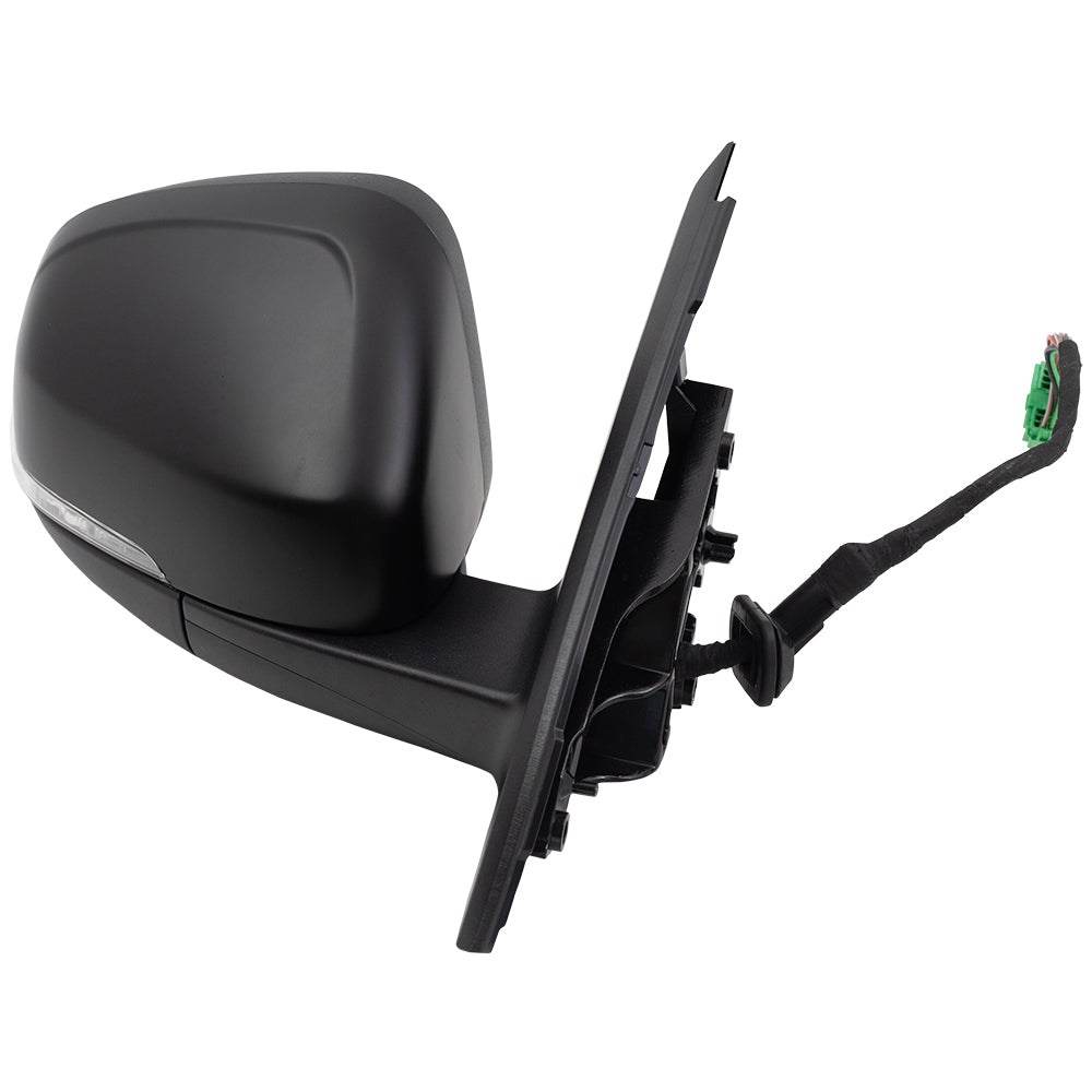 Brock Replacement Set Power Mirrors Heated Signal Memory Puddle Lamp Compatible with 2011 2012 2013 2014 2015 2016 2017 2018 S60