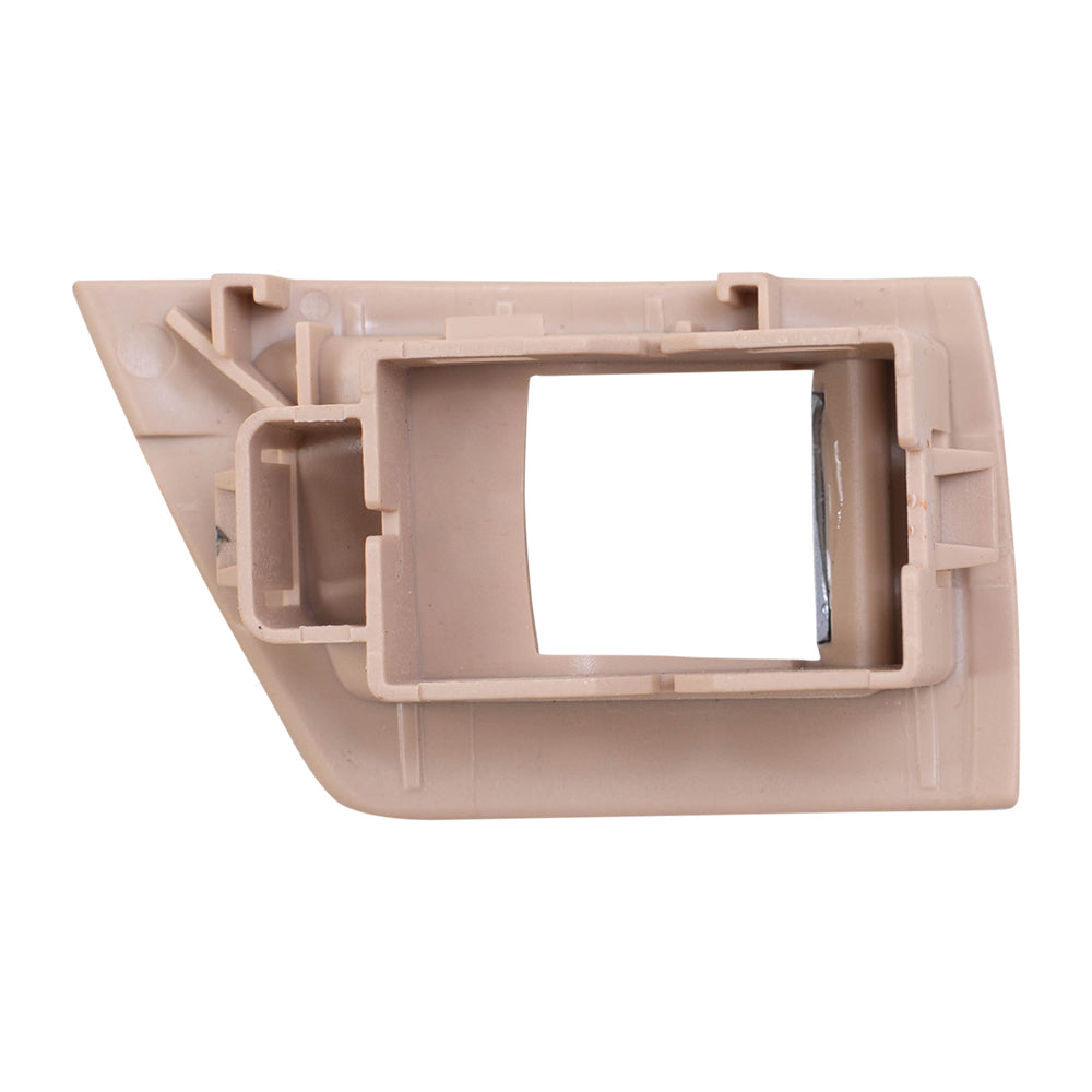 Brock Replacement LHD Inside Door Panel Pull Handle and Switch Bezel Kit 7 Piece Set Compatible with 11-16 5 Series