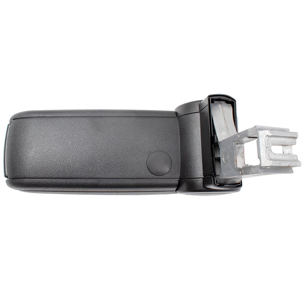 Brock Replacement Black Leatherette Center Console Armrest Repair Kit w/Hardware Compatible with1998 1999 2000 2001 2002 2003 2004 A6 S6 4B0864207C1YQ