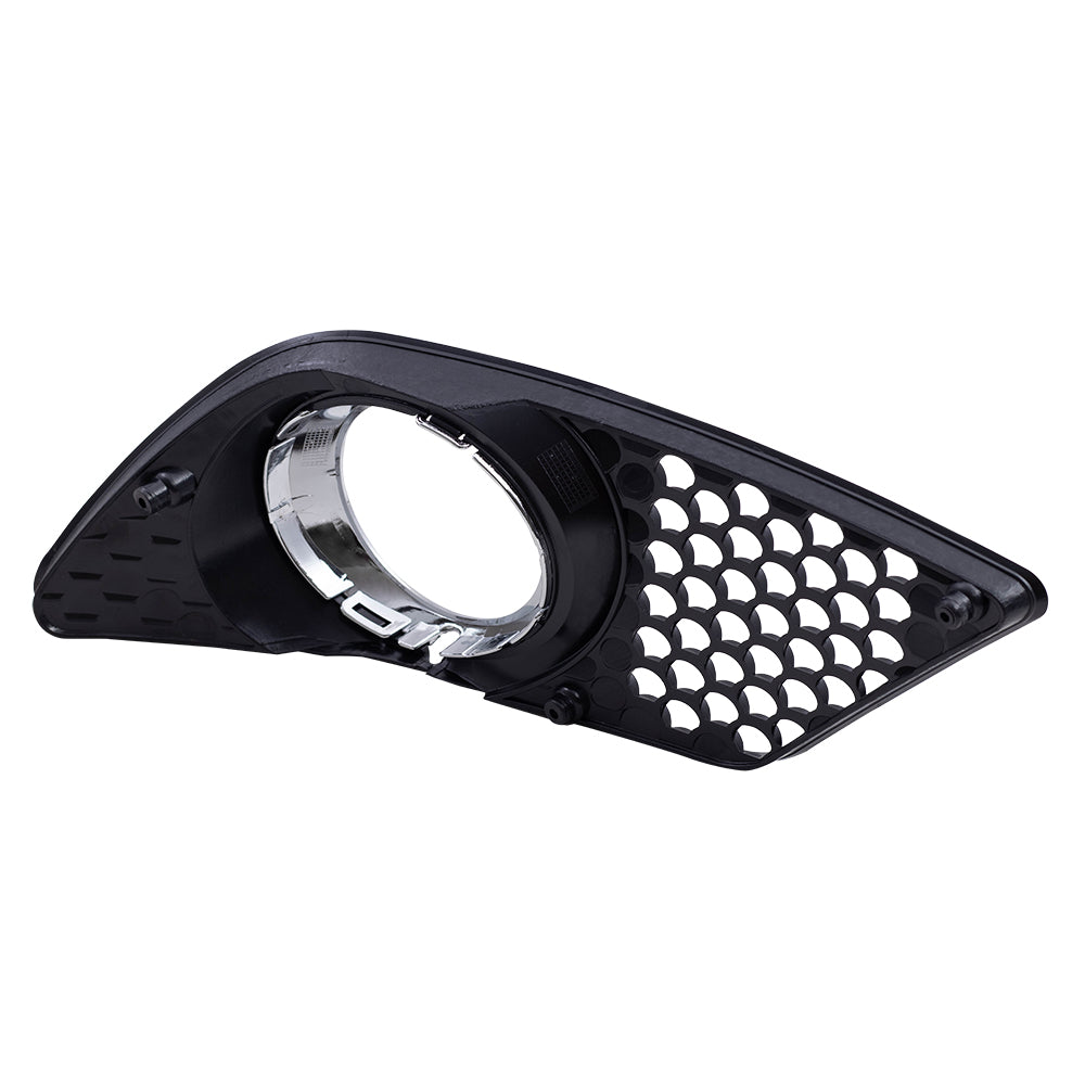 Brock Replacement Driver Fog Light Cover Compatible with 08-11 C-Class C230 C250 C300 C350