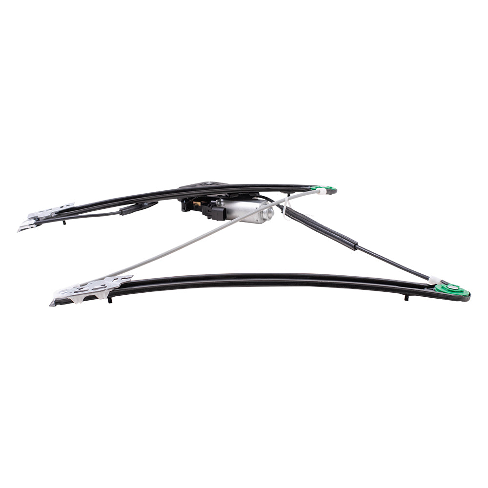 Brock Replacement Drivers Front Power Window Lift Regulator with Motor Assembly Compatible with 1999-2005 3 Series Sedan Wagon