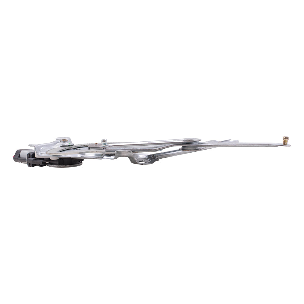 Brock Replacement Front Driver and Passenger Side Power Window Regulator with Motor Set Compatible with 1992-1999 3 Series E36 Sedan