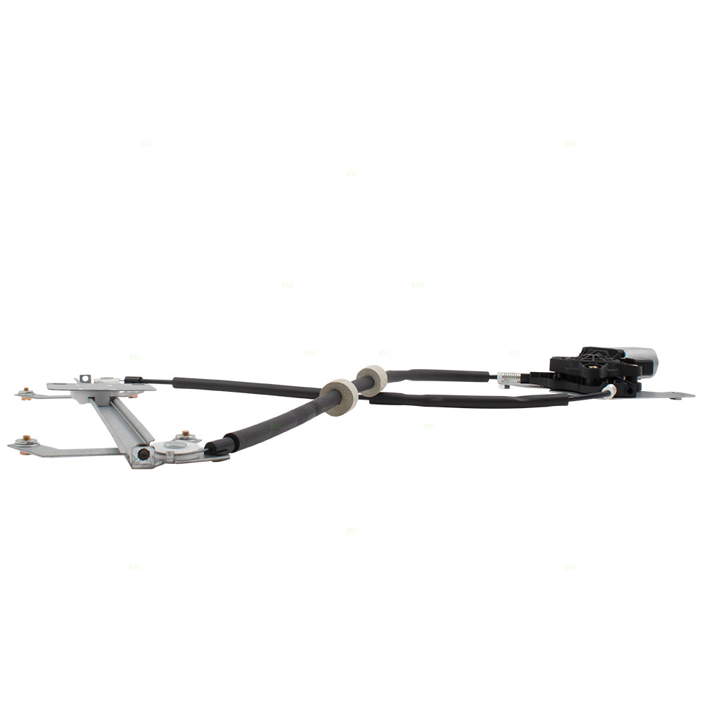 Brock Replacement Passengers Rear Power Window Regulator w/ Motor Assembly Compatible with 2002-2018 G-Class W463 4637300846