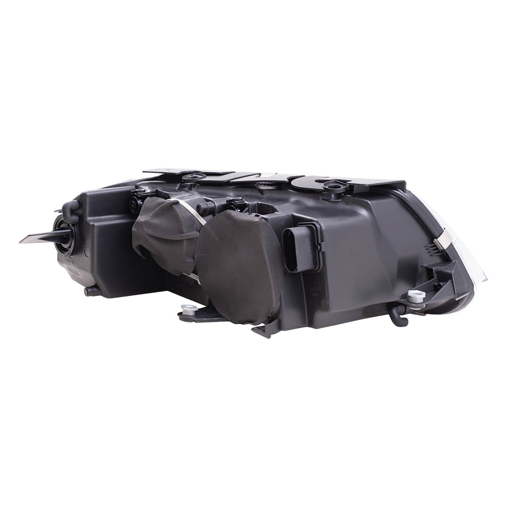 Brock Replacement Driver and Passenger Halogen Headlights Headlamps Compatible with Passat 3B0 941 015 AQ 3B0 941 016 AQ