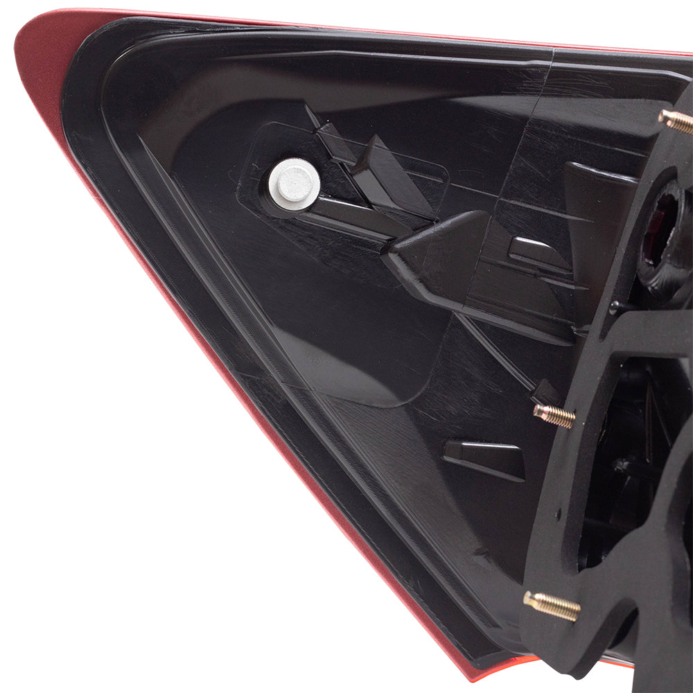 Brock Replacement Tail Light Compatible with 2008-2011 Impreza Sedan Passengers Tail Lamp Lens 84912FG120