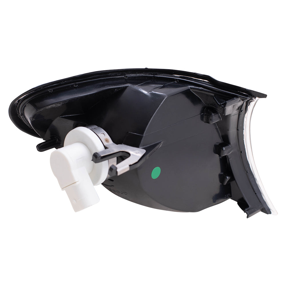 02-05 BMW 3 Series Drivers Corner Park Signal Marker Light Assembly - Black Trim