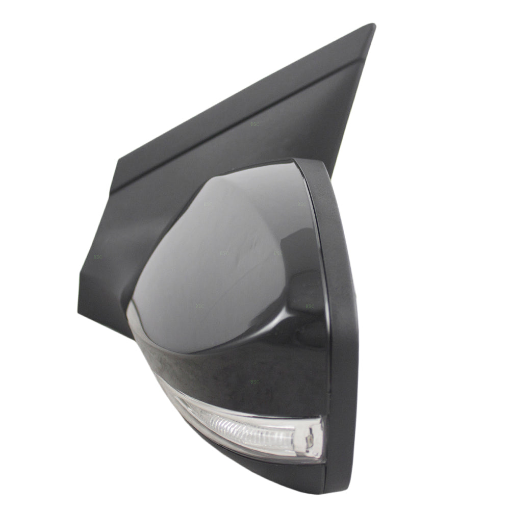 Brock Replacement Drivers Side View Power Mirror Heated Signal Compatible with 13-17 Elantra GT 87610-A5220