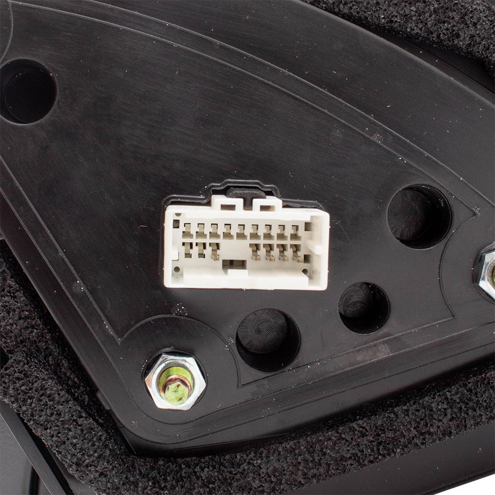 Brock Replacement Drivers Power Side View Mirror Heated w/ Spotter Glass Compatible with Elantra Sedan US 87610-F3060