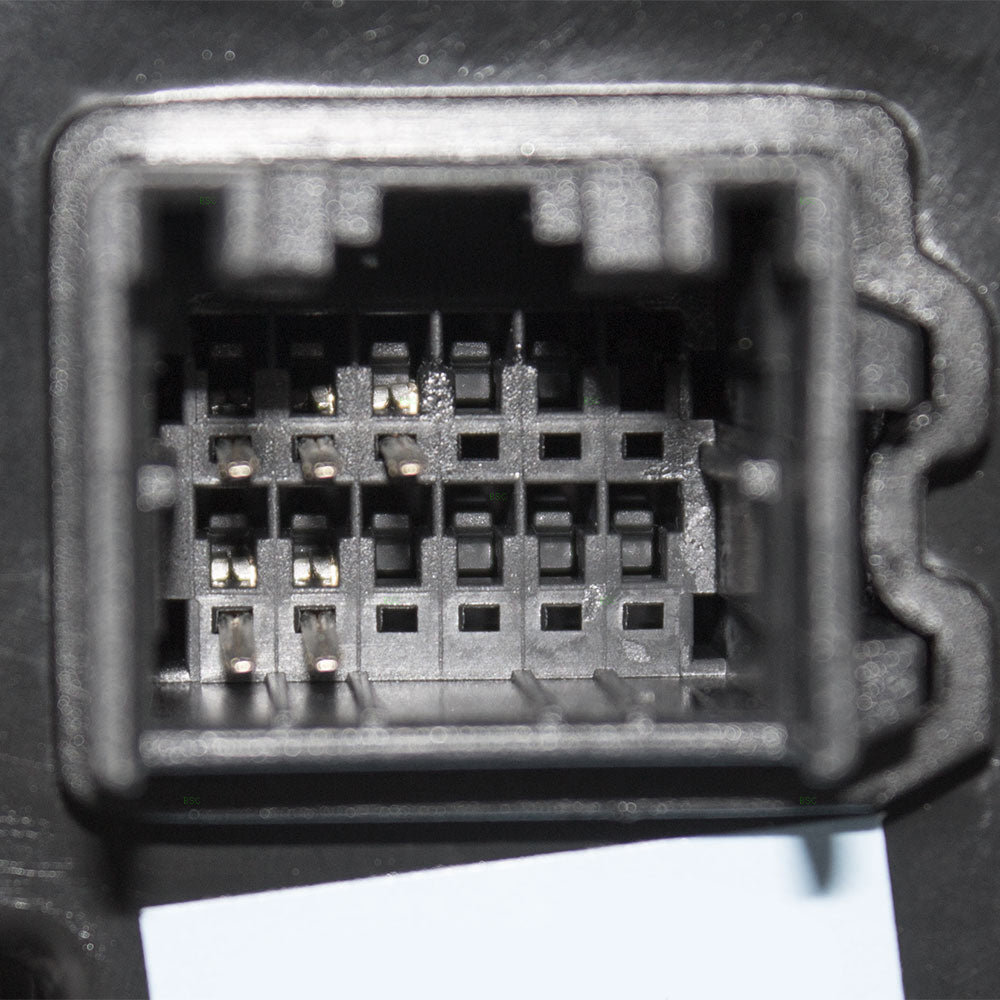 Set of Side View Power Mirrors Heated Textured for 07-12 Hyundai Santa Fe SUV