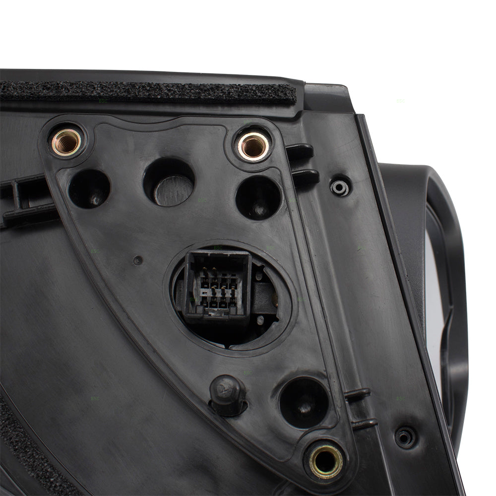 Brock Replacement Drivers Power Side View Mirror Heated w/ Blind Spot Glass Left Compatible with 14-17 Accent 876101R900