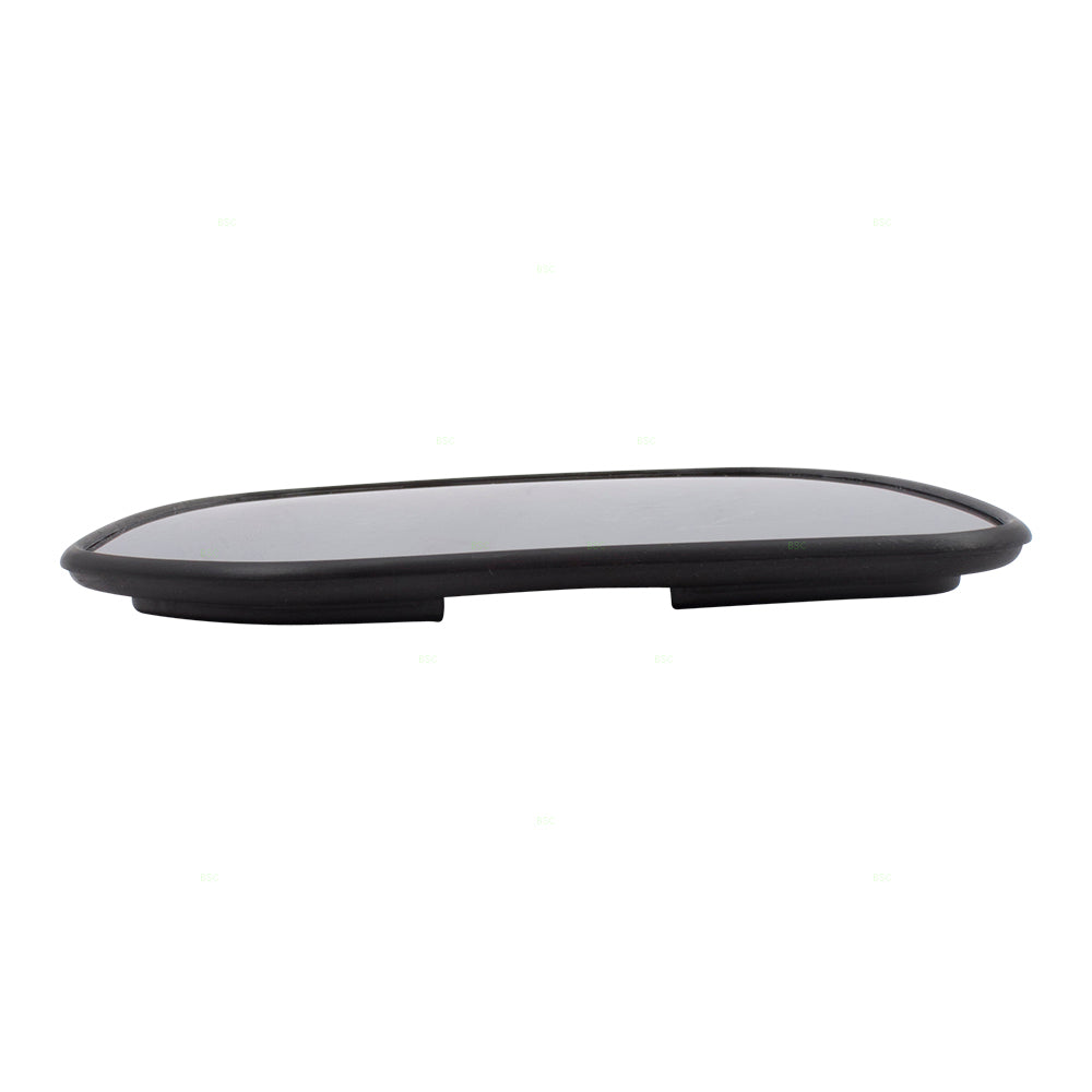 Brock Replacement for Pair Set Side Mirror Glass & Bases Compatible with 14-18 Mirage 17-18 Mirage G4 4620 5651 7632B599 7632B600