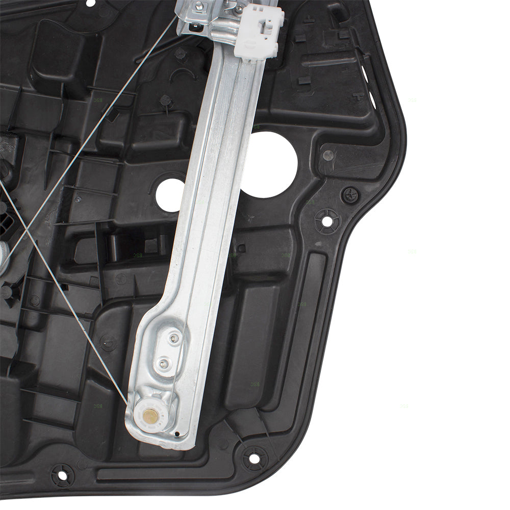 Brock Replacement Pair Set Front Power Window Regulator Modules Compatible with 11-14 Sonata 824713Q001 824813Q001