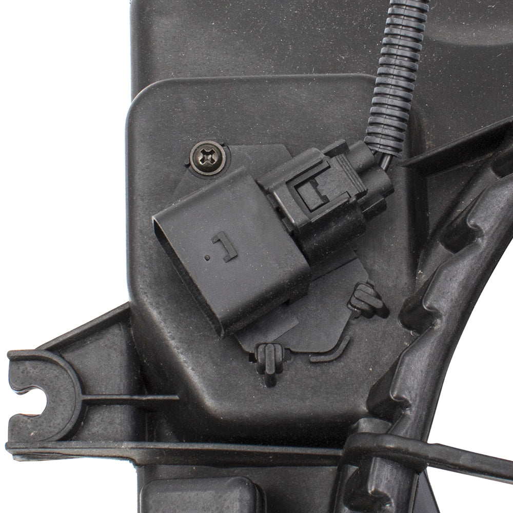 Brock Replacement Engine Cooling Radiator Fan Motor Assembly Compatible with Forte Forte5 Elantra Elantra GT 253803X500