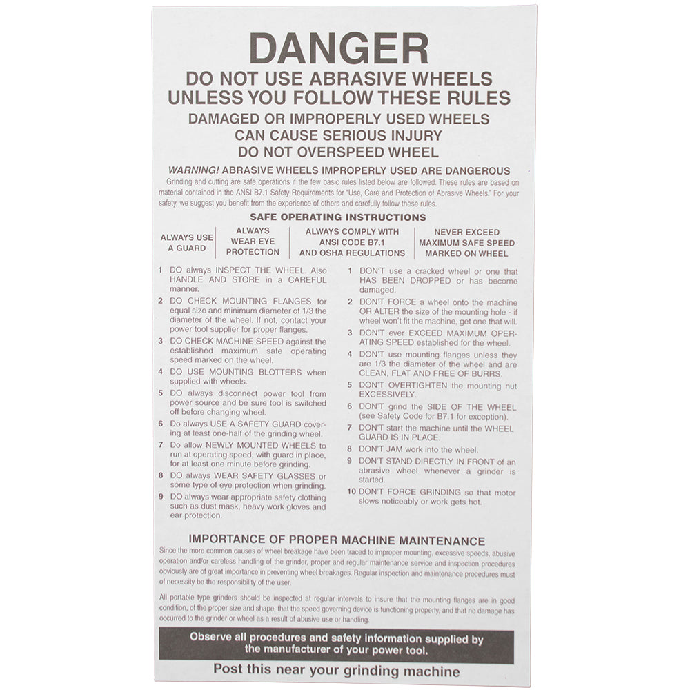 Brock Set 10 Pack 12" Cutting Ferrous Iron Metal Cut Off Grit Circular Wheels Saw Grind Blade Discs for Industrial Hobby DIY Dremel Rotary Tool