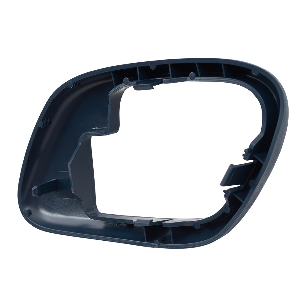 Brock Replacement Drivers Inside Inner Blue Door Handle Trim Bezel Compatible with Pickup Escalade Tahoe Suburban Yukon