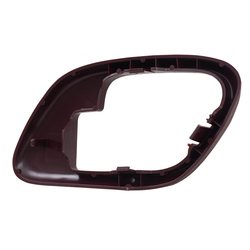 Cadillac SUV Chevy GMC Pickup Truck Drivers Inside Red Door Handle Trim Bezel