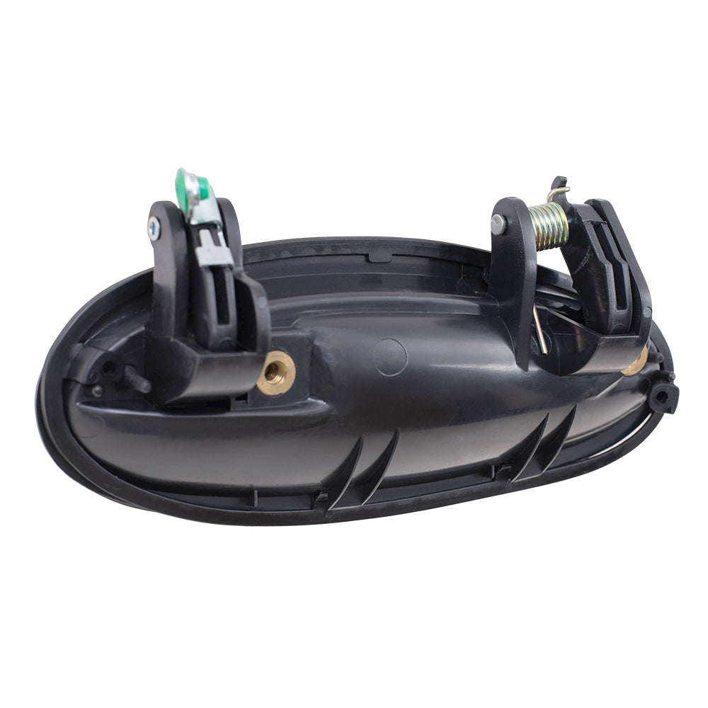 Brock Replacement Drivers Rear Outside Outer Door Handle Compatible with 10439378