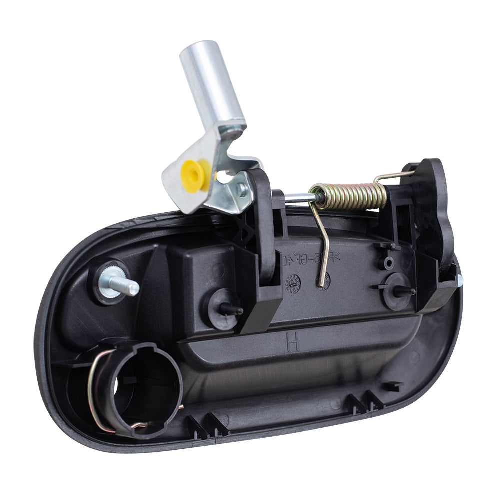 Brock Replacement Drivers Front Outside Outer Door Handle Compatible with Pickup Truck 7L3Z1522405AA