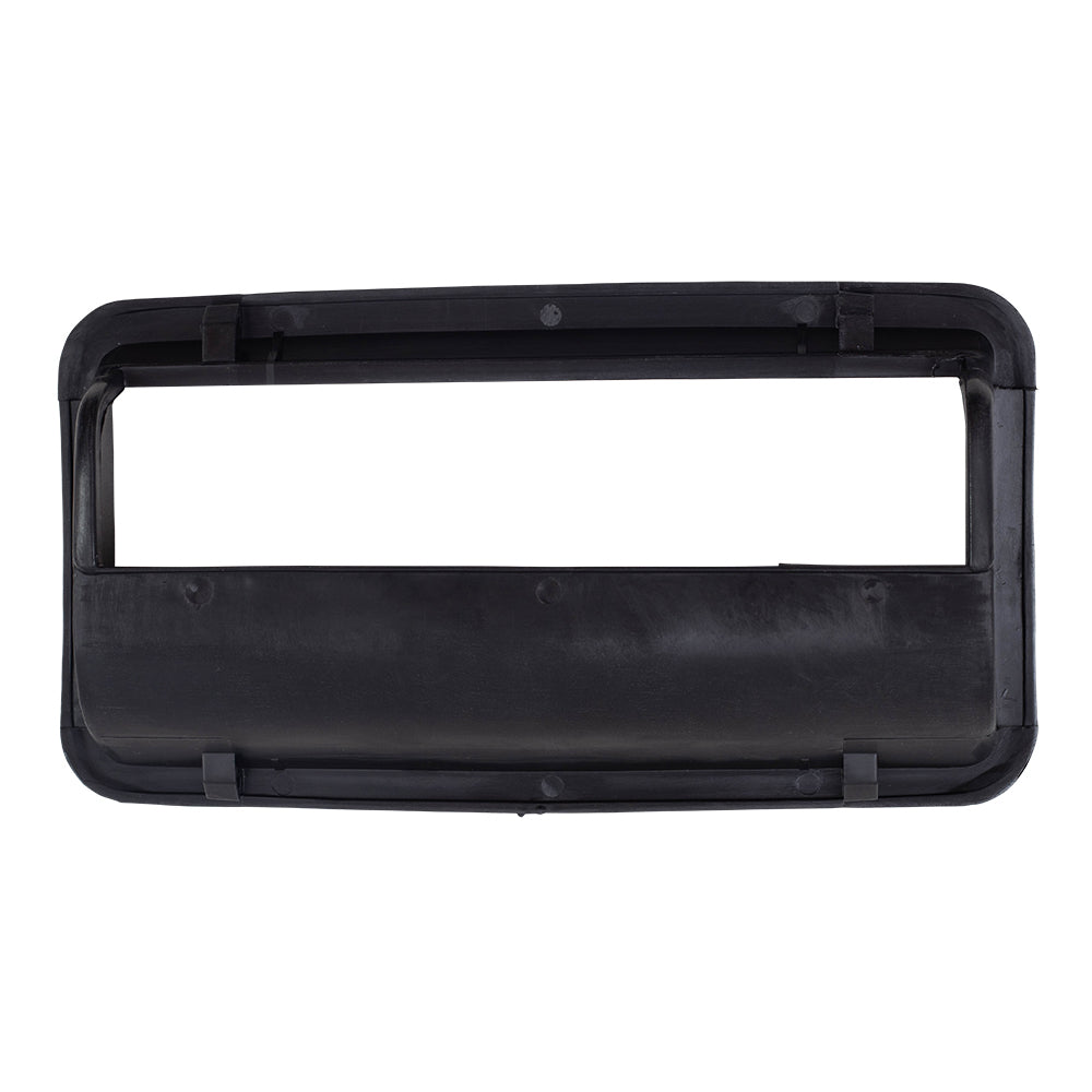 Brock Replacement Tailgate Handle Trim Bezel Compatible with 1988-2002 C/K Old Body Style Pickup Truck 15991786