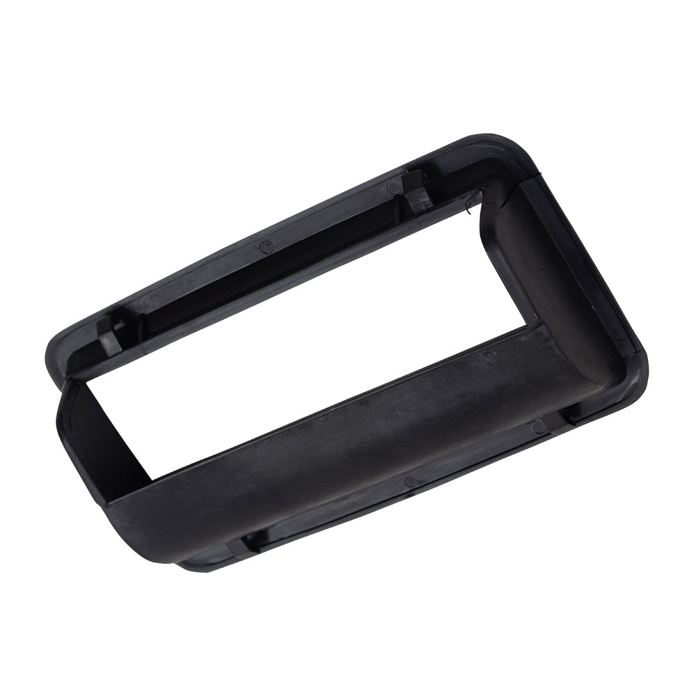 Brock Replacement Tailgate Handle Trim Bezel Compatible with 1988-2002 C/K Old Body Style Pickup Truck 15991786