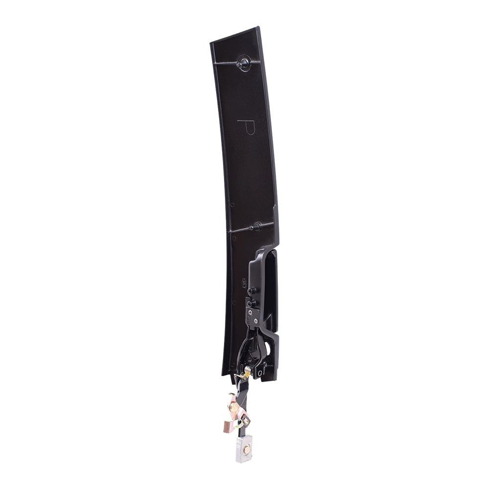 Brock Replacement Driver and Passenger Outside Outer Gloss Door Handles Compatible with 16627471 16627470