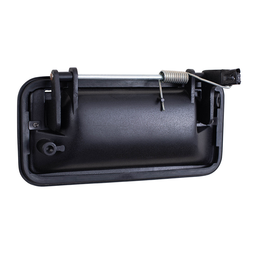 Brock Replacement Passengers Rear Outside Outer Textured Door Handle Compatible with SUV Pickup Truck 15742234