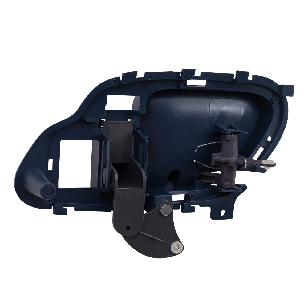 Brock Replacement Drivers Inside Inner Blue Door Handle Compatible with 95-02 Pickup Truck15708045