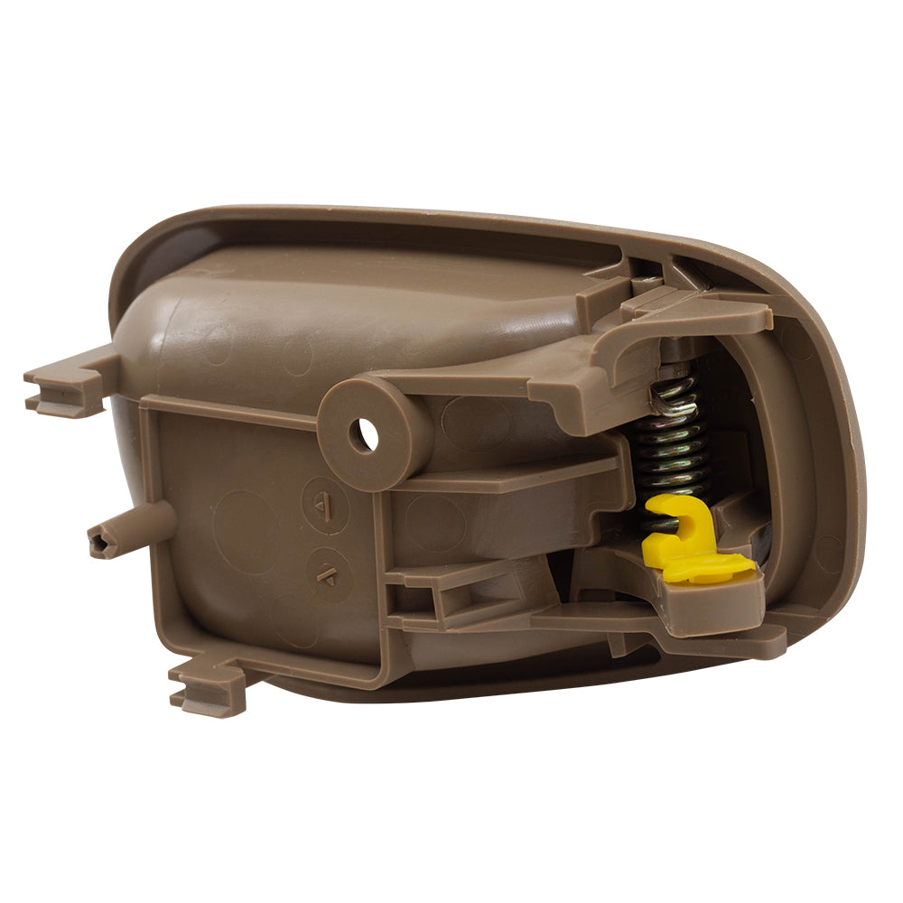 Inside Door Handle for 98-02 Toyota Corolla Chevy Prizm Drivers Left Light Brown