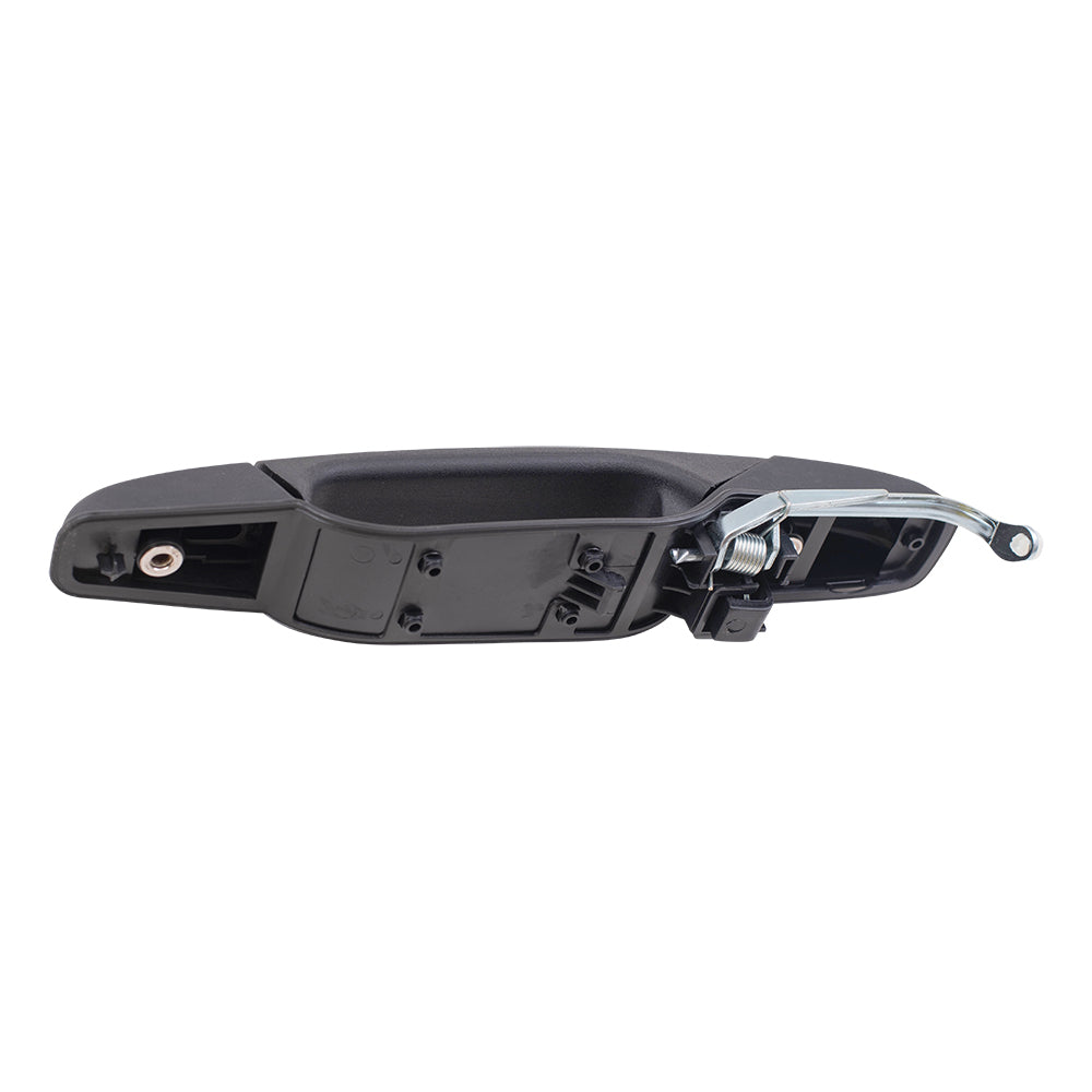 Brock Replacement Driver and Passenger Rear Outside Outer Door Handles Compatible with Pickup SUV 20954815 20954816