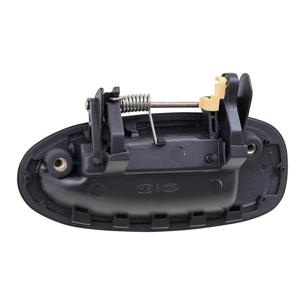 Brock Replacement Pair Set Rear Outside Outer Exterior Door Handles Compatible with Avalon 69240AC010 69230AC010