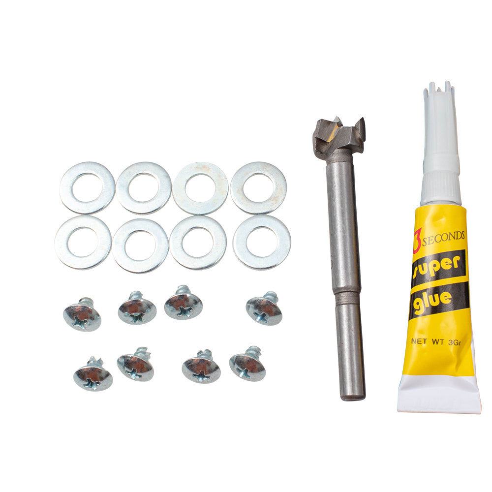 Inside Door Handle for 05-10 Jeep Grand Cherokee Drivers Rear Beige w/ Housing