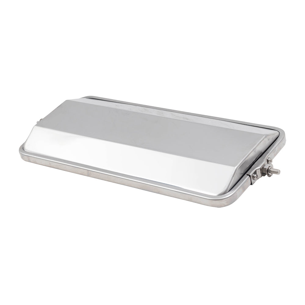 Brock Replacement Driver and Passenger Universal West Coast Truck Stainless Steel Side Mirrors 7" x 16"