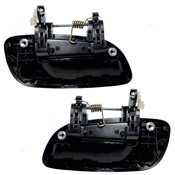 Brock Set of Rear Outside Door Handles for 01-06 Hyundai Elantra HY1520102 HY1521102