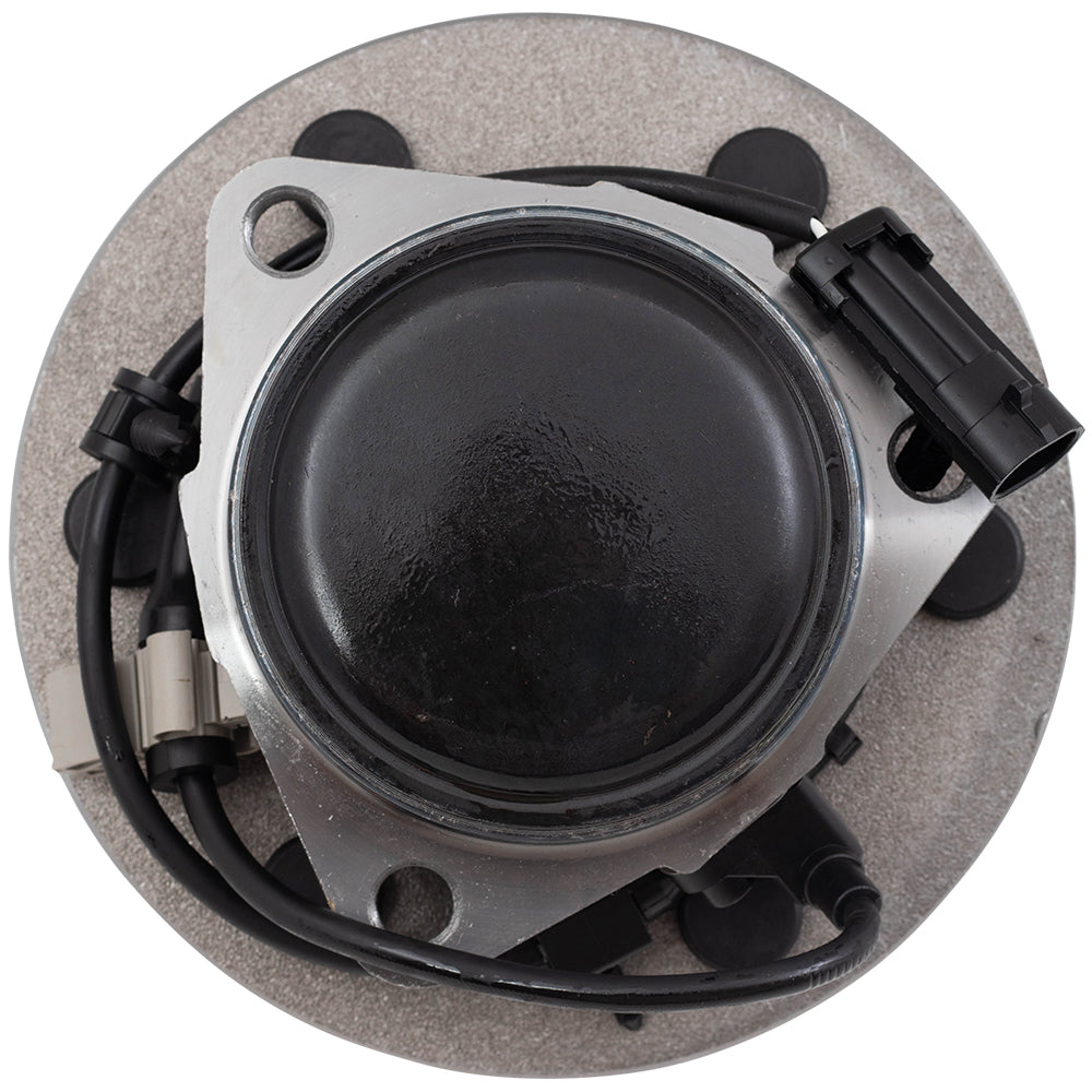 Brock Replacement Front Hub and Wheel Bearing Assembly Compatible with 99-07 Silverado Sierra 1500 Pickup Truck Rear-Wheel Drive w/ 16" 6 lug wheels