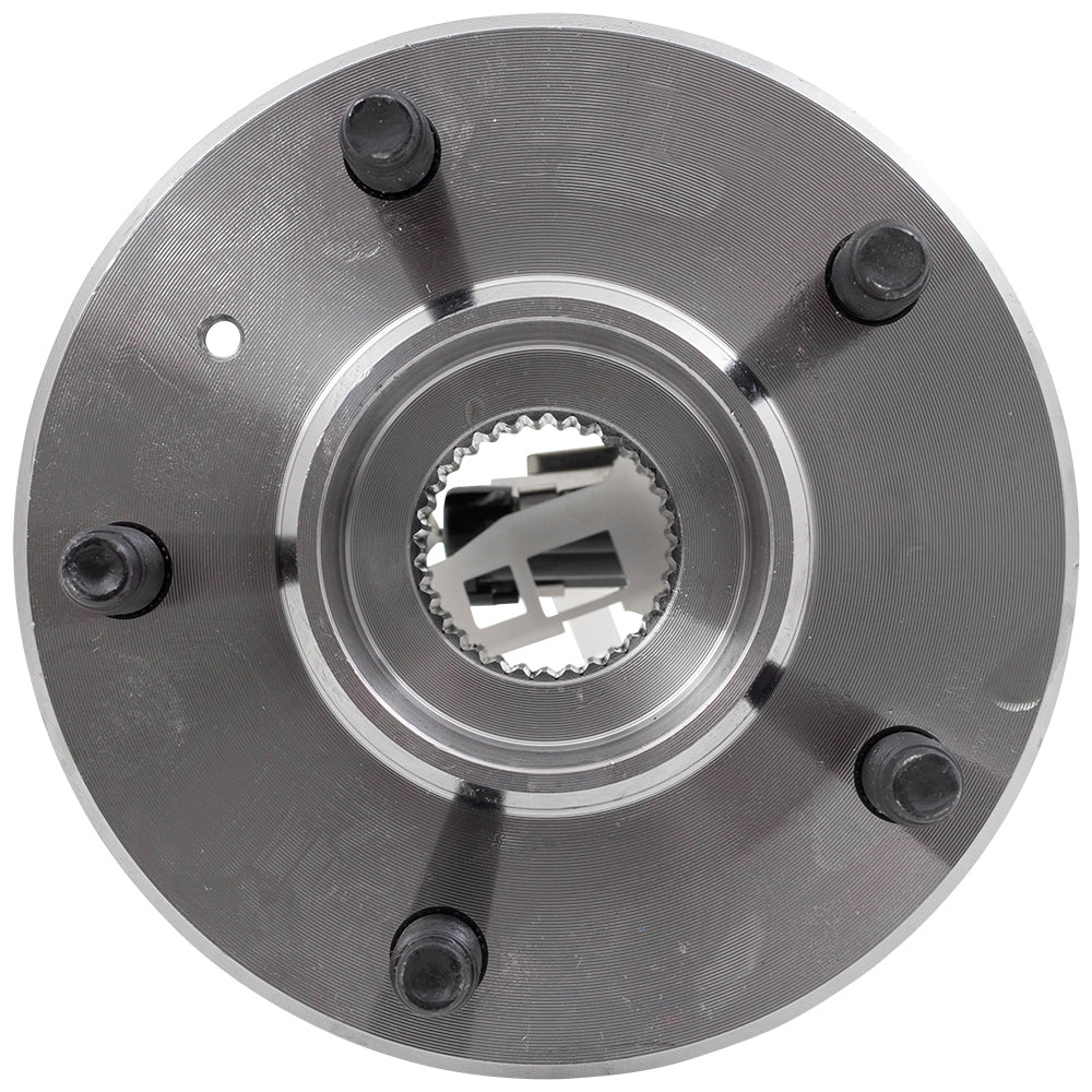 Wheel Hub & Bearing Assembly With Plastic Sensor Wire Clips Driver Side Left or Passenger Side Right Front For 2001-2016 GM Models with ABS