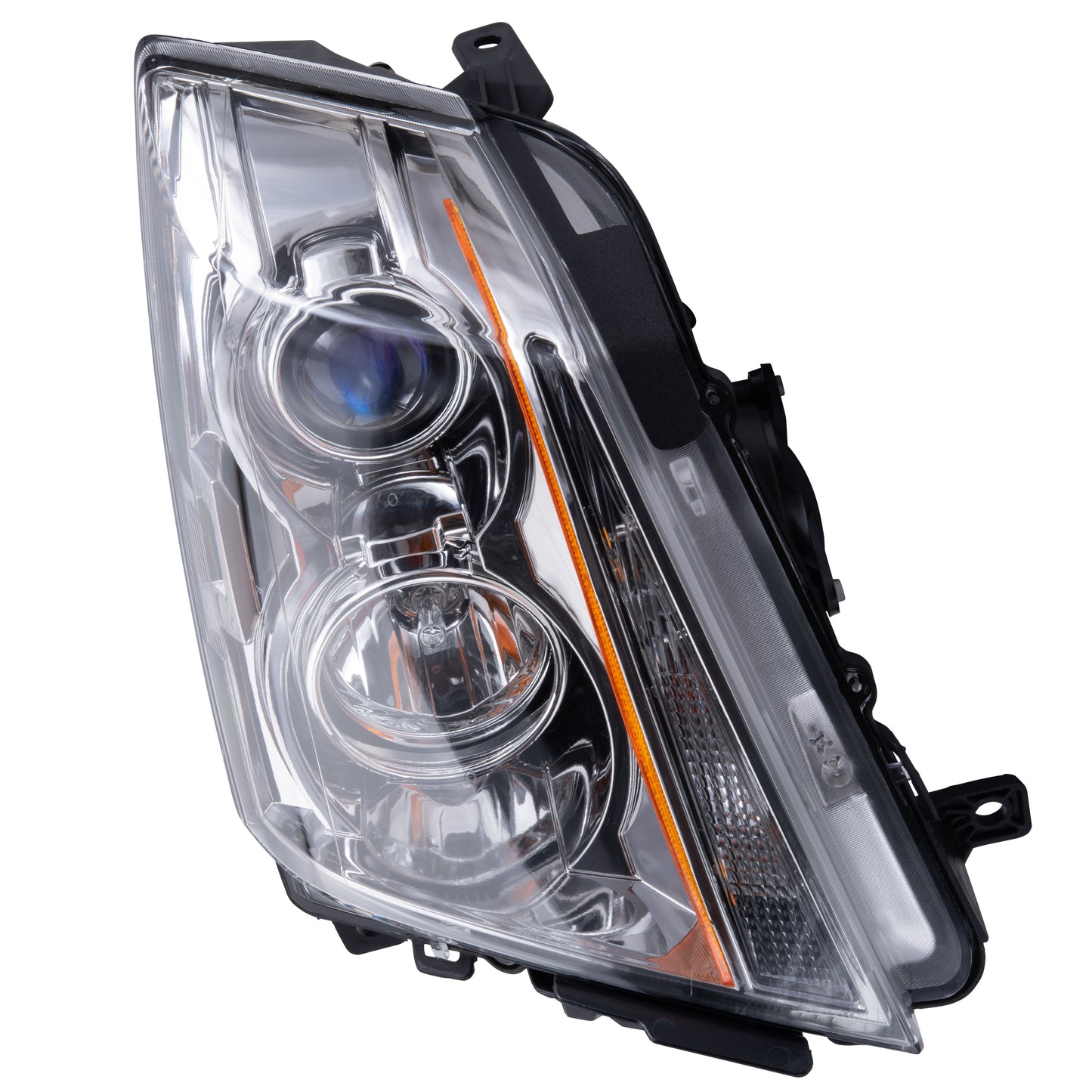 Brock Replacement Passenger Halogen Headlight Compatible with 2008-2014 CTS 25897358